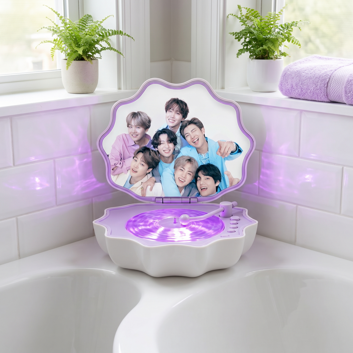 ARMY Ocean BTS shell speaker