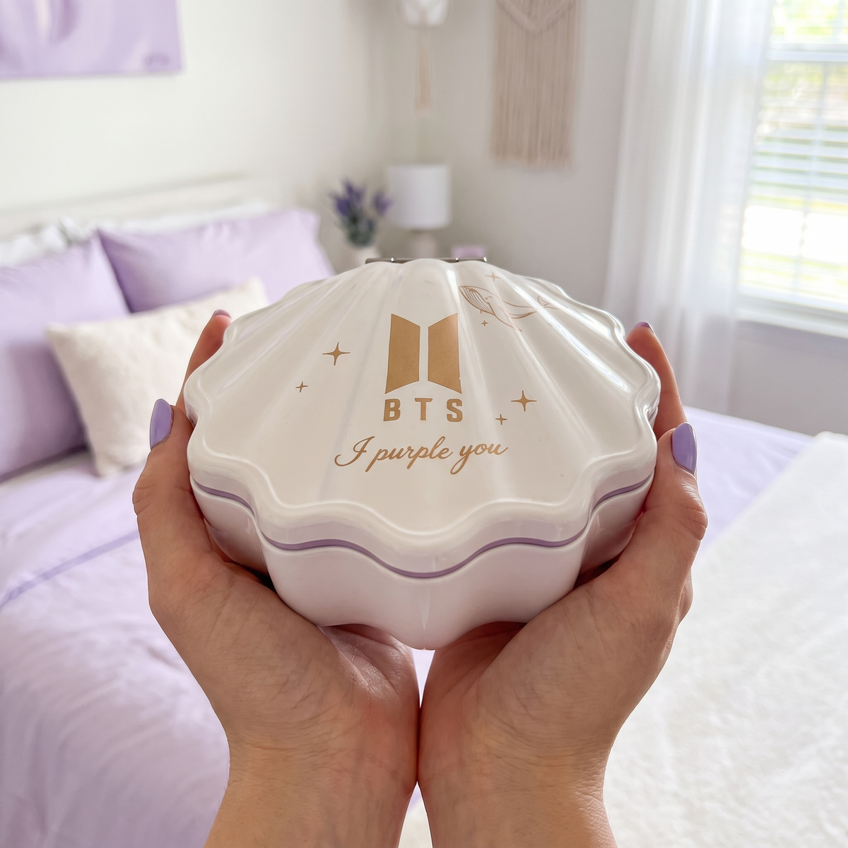 ARMY Ocean BTS shell speaker